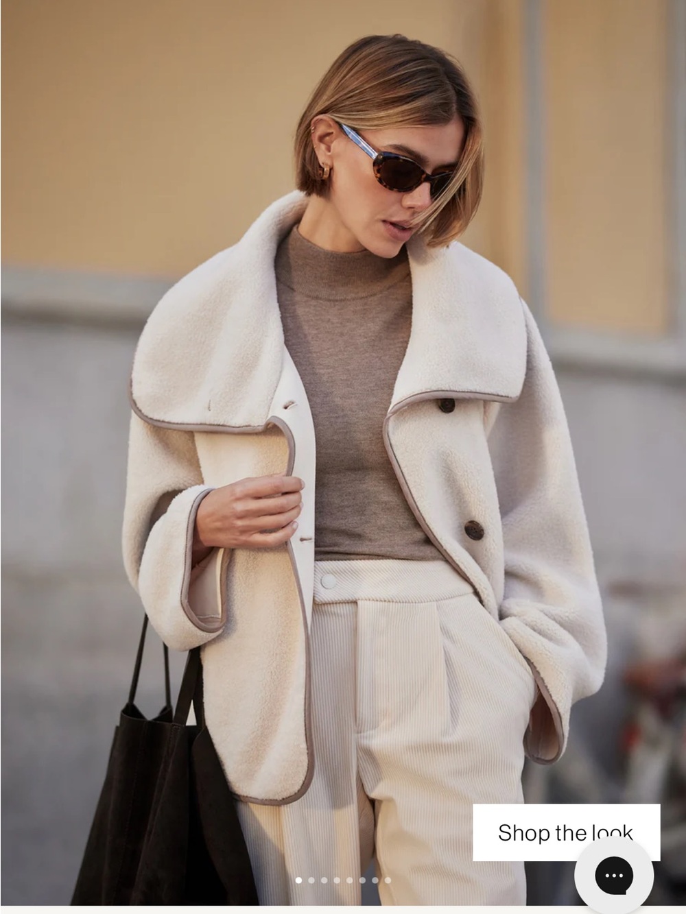 Varley Romane Boxy Sherpa Jacket - Picture 5 of 6